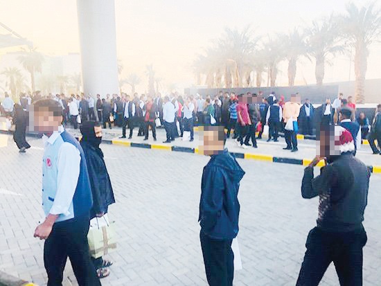 KUWAIT: Education Ministry cleaners protest over their unpaid salaries