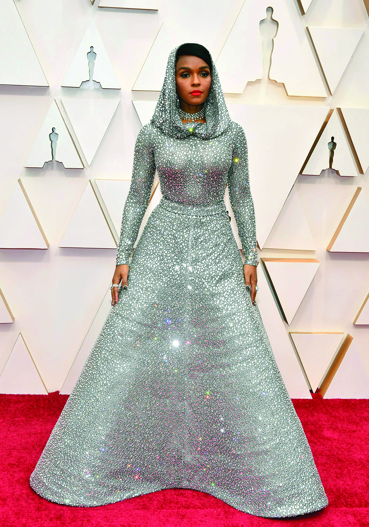 HOLLYWOOD, CALIFORNIA - FEBRUARY 09: Janelle Mon·e attends the 92nd Annual Academy Awards at Hollywood and Highland on February 09, 2020 in Hollywood, California.   Amy Sussman/Getty Images/AFPn== FOR NEWSPAPERS, INTERNET, TELCOS &amp; TELEVISION USE ONLY ==