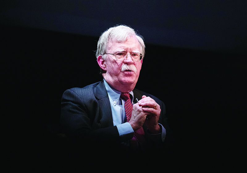 Former National Security Advisor John Bolton