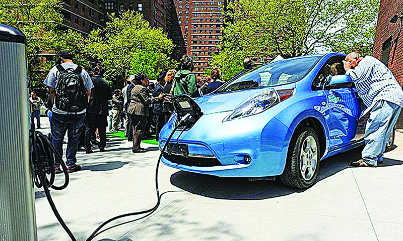 ISLAMABAD: After a lengthy delay, Pakistan’s ambitious electric vehicle (EV) policy was approved for implementation this month. —AFP