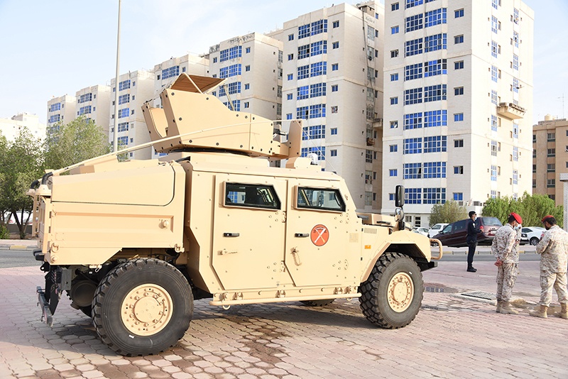 KUWAIT: Troops are deployed around the densely-populated area of Farwaniya, which is under complete lockdown. – KUNA