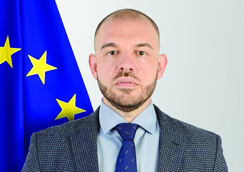 The European Union Ambassador to Kuwait Dr Cristian Tudor