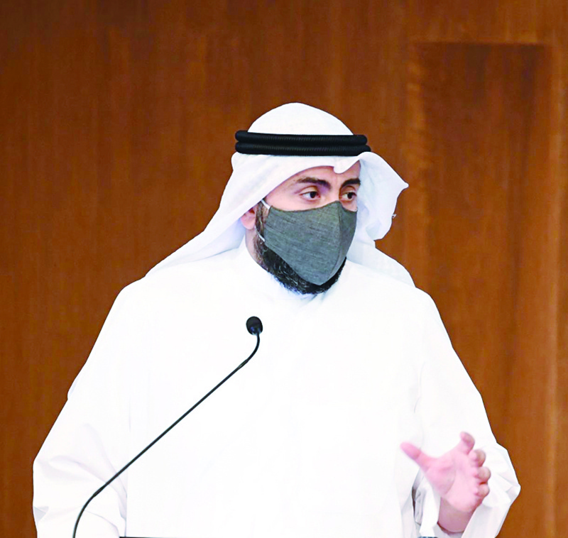 Health Minister Sheikh Dr Basel Al-Sabah