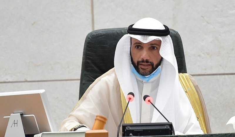 KUWAIT: National Assembly Speaker Marzouq Ali Al-Ghanem attends a parliament session in this file photo. — KUNA