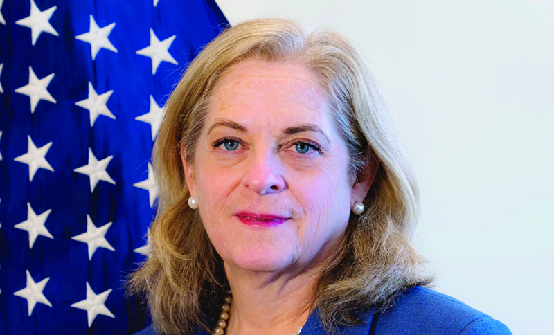 US Ambassador to Kuwait Alina L Romanowski