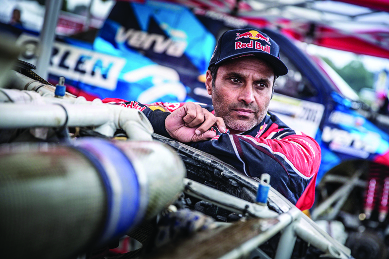 Nasser Al-Attiyah is seen at the second day of Rally Baja Poland in Drawsko Pomorskie, Poland on September 5, 2020 // Kin Marcin/Red Bull Content Pool // SI202009050326 // Usage for editorial use only //