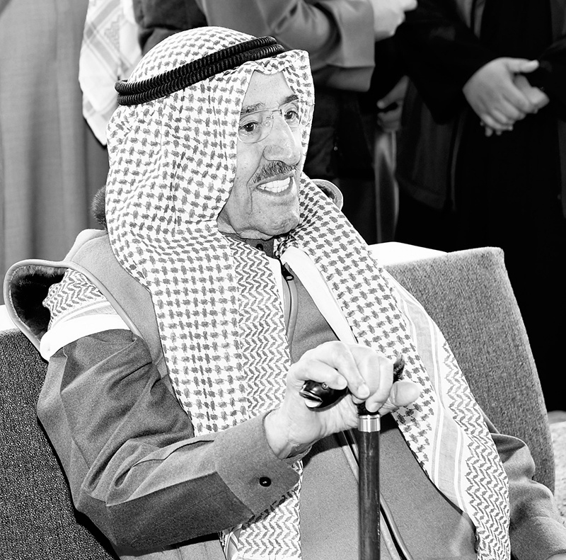 The late Amir His Highness Sheikh Sabah Al-Ahmad Al-Jaber Al-Sabah