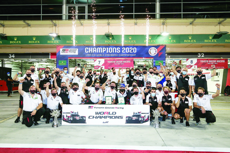 TOYOTA GAZOO Racing. nWorld Endurance Championship n8 Hours of Bahrainn11th to 14th November 2020nBahrain International Circuit, Bahrain