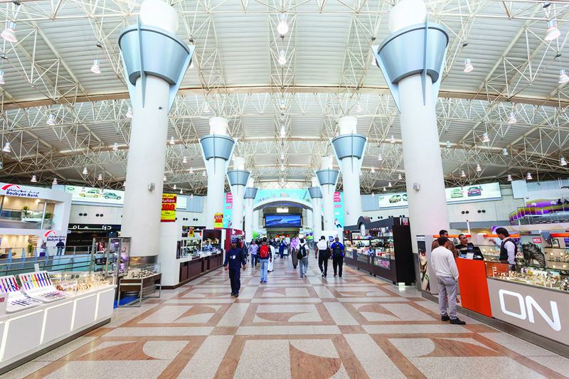 KUWAIT: An archive photo showing the interior of Kuwait International Airport.n