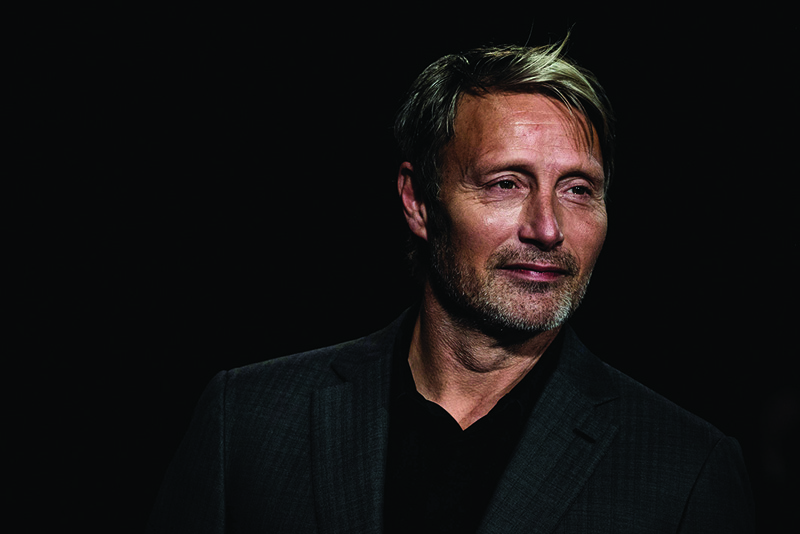 In this file photo Danish actor Mads Mikkelsen arrives for the opening ceremony of the 12th edition of the Lumiere Film Festival in Lyon, central eastern France.-AFP n