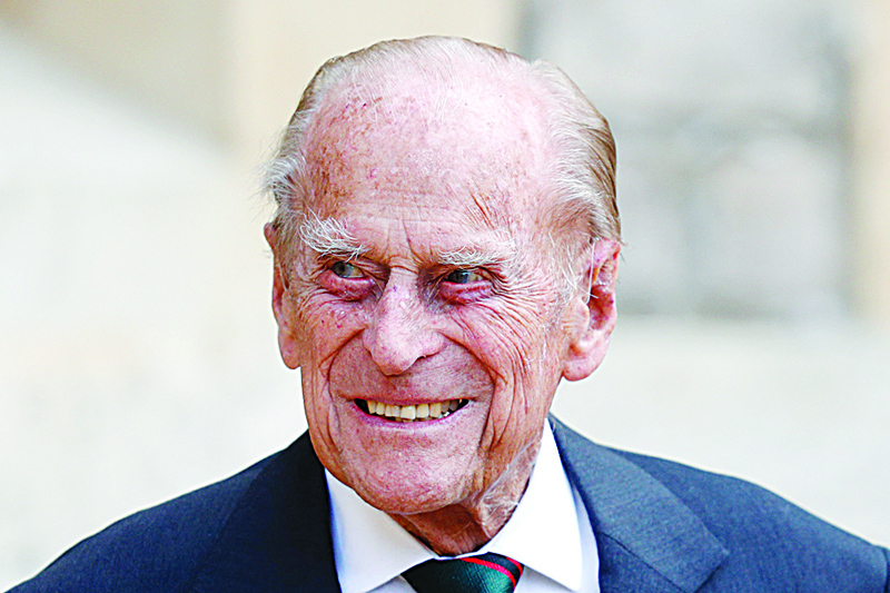 In this file photo, Britain's Prince Philip, Duke of Edinburgh. Queen Elizabeth II's 99-year-old husband Prince Philip has undergone a successful heart procedure, Buckingham Palace said yesterday. - AFPn