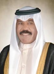 His Highness the Amir Sheikh Nawaf Al-Ahmad Al-Jaber Al-Sabahn