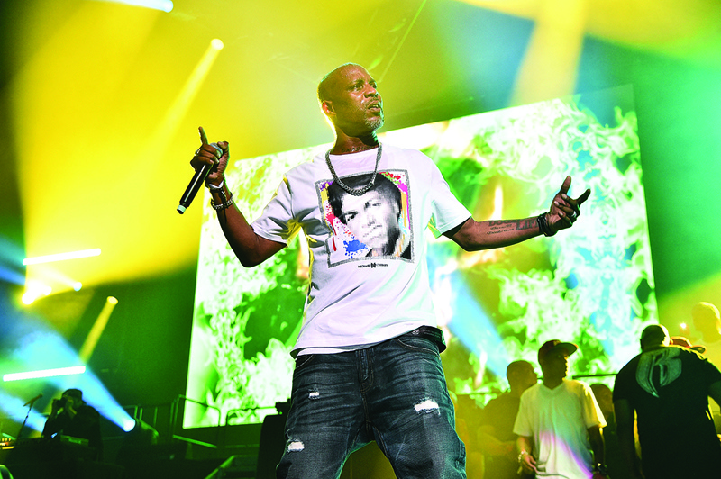 In this file photo rapper DMX performs at Masters Of Ceremony 2019 at Barclays Center in New York City. -AFP n