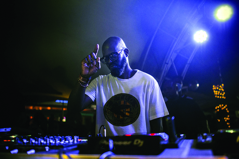 DJ Black Coffee (Nkosinathi Innocent Maphumulo) performs his show at Altitude Beach club in Fourways, Johannesburg.n