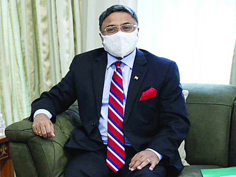 KUWAIT: Ambassador of India to Kuwait Sibi George.n