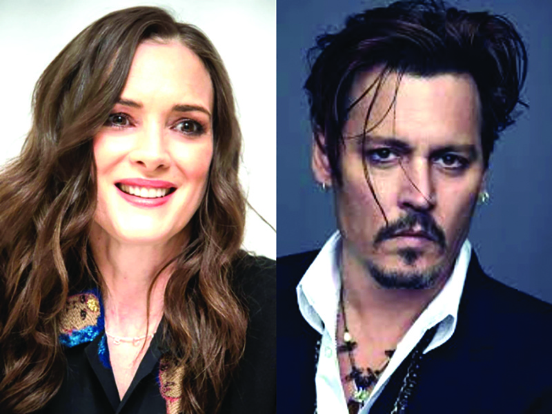 Johnny Depp and Winona Ryder n