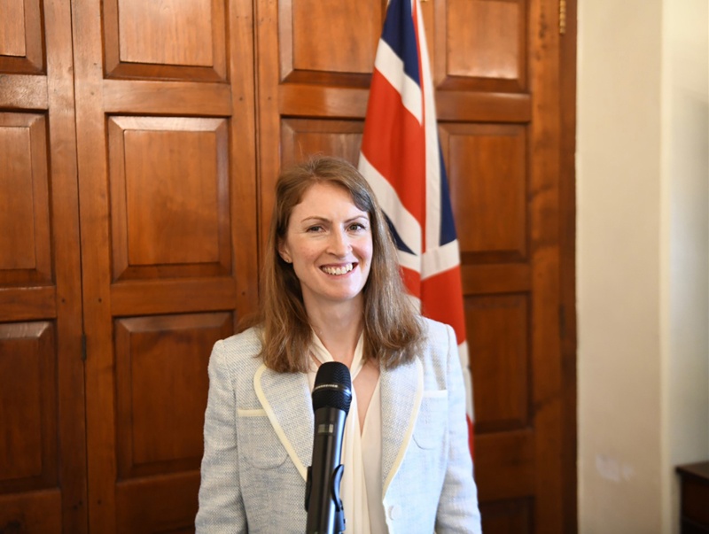 British Ambassador to Kuwait Belinda Lewisn