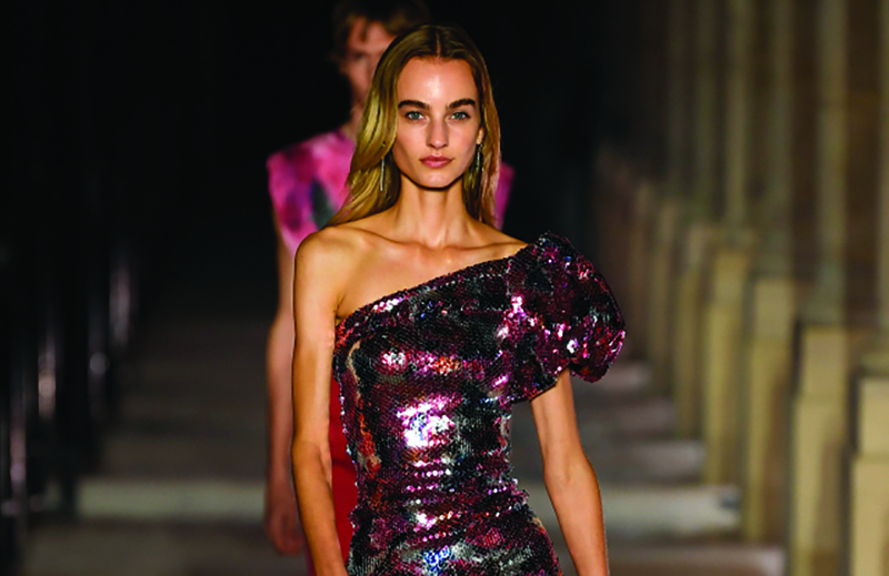 PARIS: France’s fashion houses are tip-toeing back on to the catwalk this week. - AFPn