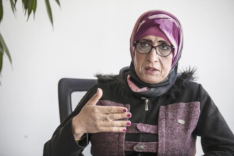 CAIRO: Farida Ramadan Ali, a 50-year-old Egyptian transgender woman, speaks during an interview on March 17, 2021. - AFP n