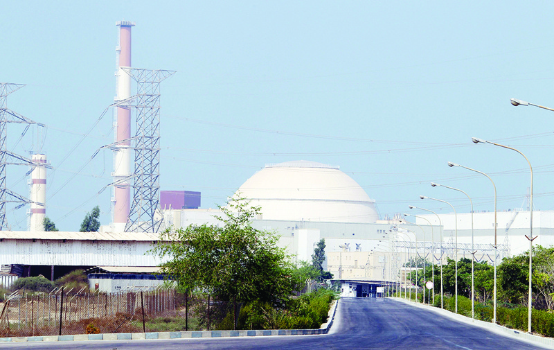 BUSHEHR, Iran: This file photo taken on Aug 20, 2010 shows the reactor building at the Bushehr nuclear power plant in southern Iran. - AFP n