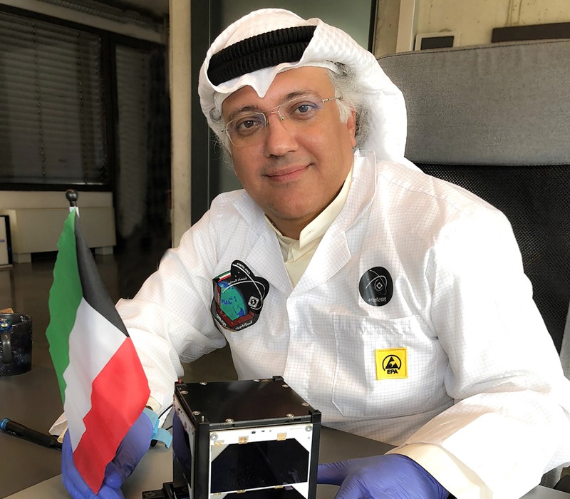 Founder and General Manager of Orbital Space Bassam Al-Feeli.nnnn