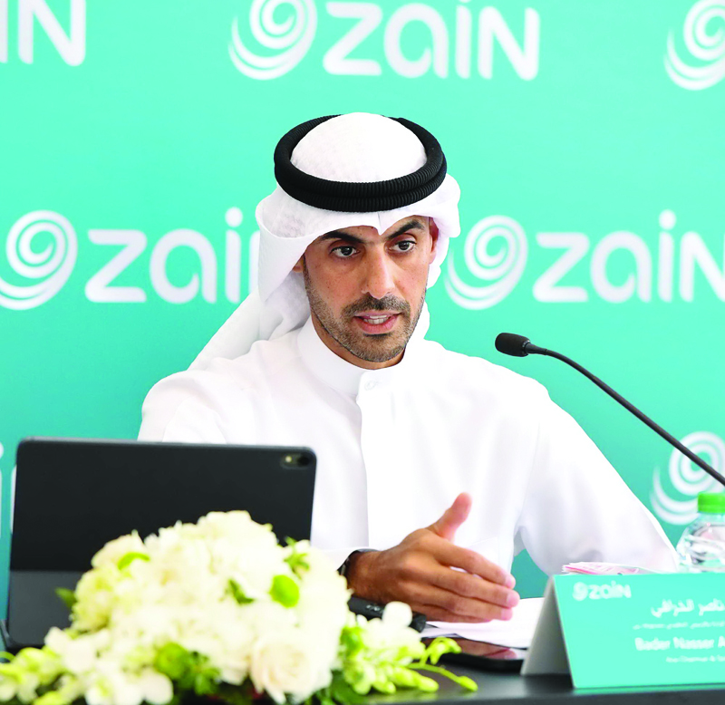 Zain Vice Chairman and Group CEO Bader Al-Kharafi n