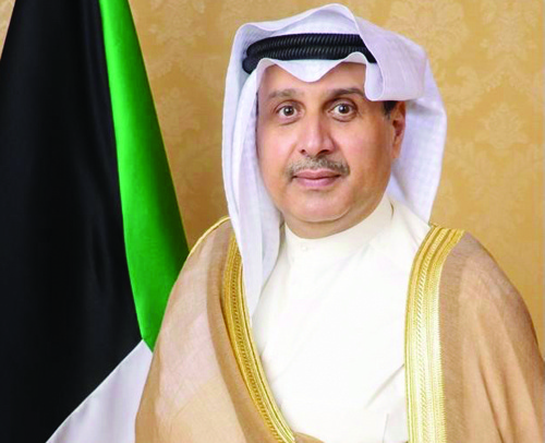 Kuwait's Defense Minister Sheikh Hamad Jaber Al-Ali Al-Sabahn