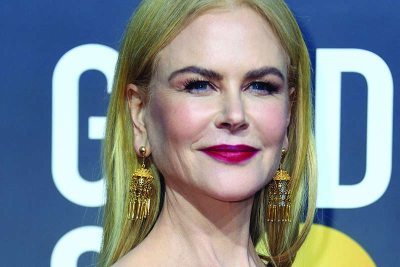 This file photo shows Australian actress Nicole Kidman arriving for the 77th annual Golden Globe Awards in Beverly Hills, California.-AFP n