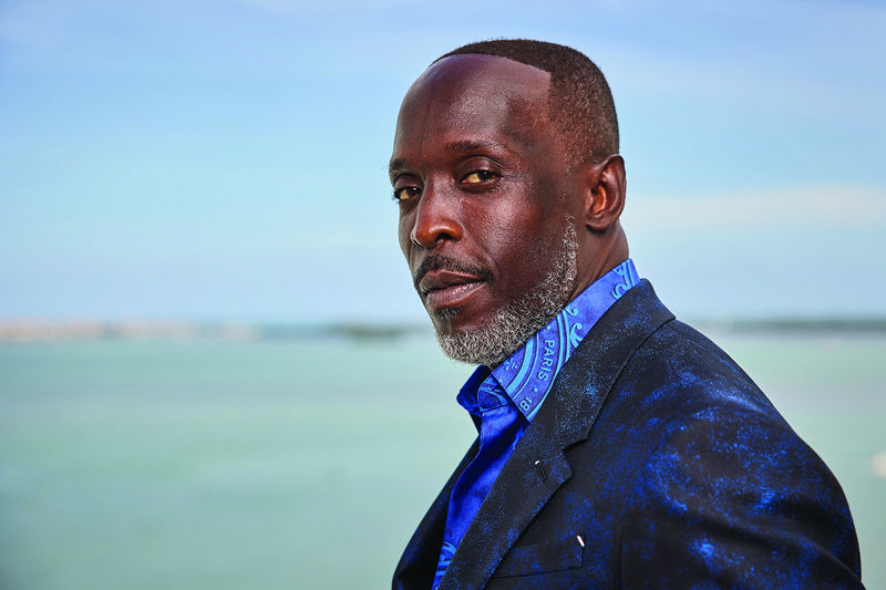 In this file photo actor Michael K. Williams poses in Miami, Florida. –AFP n