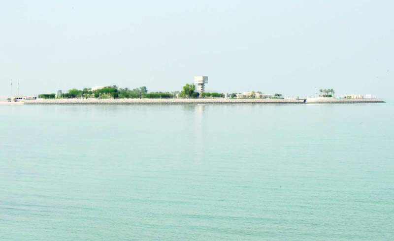 KUWAIT: A file photo showing a general view of the Green Island in Kuwait City. - Photo by Fouad Al-Shaikhn
