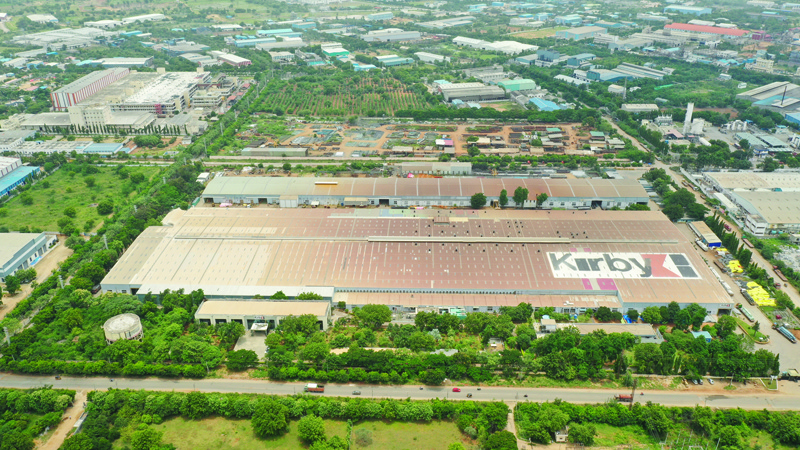 Kirby factory in Hyderabadn