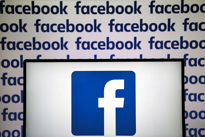 (FILES) This file photo taken on July 4, 2019 in Nantes, shows the logo of the US online social media and social networking service, Facebook. - A former Facebook worker reportedly told US authorities October 22, 2021 the platform has put profits before stopping problematic content, weeks after another whistleblower helped stoke the firm's latest crisis with similar claims. (Photo by LOIC VENANCE / AFP)