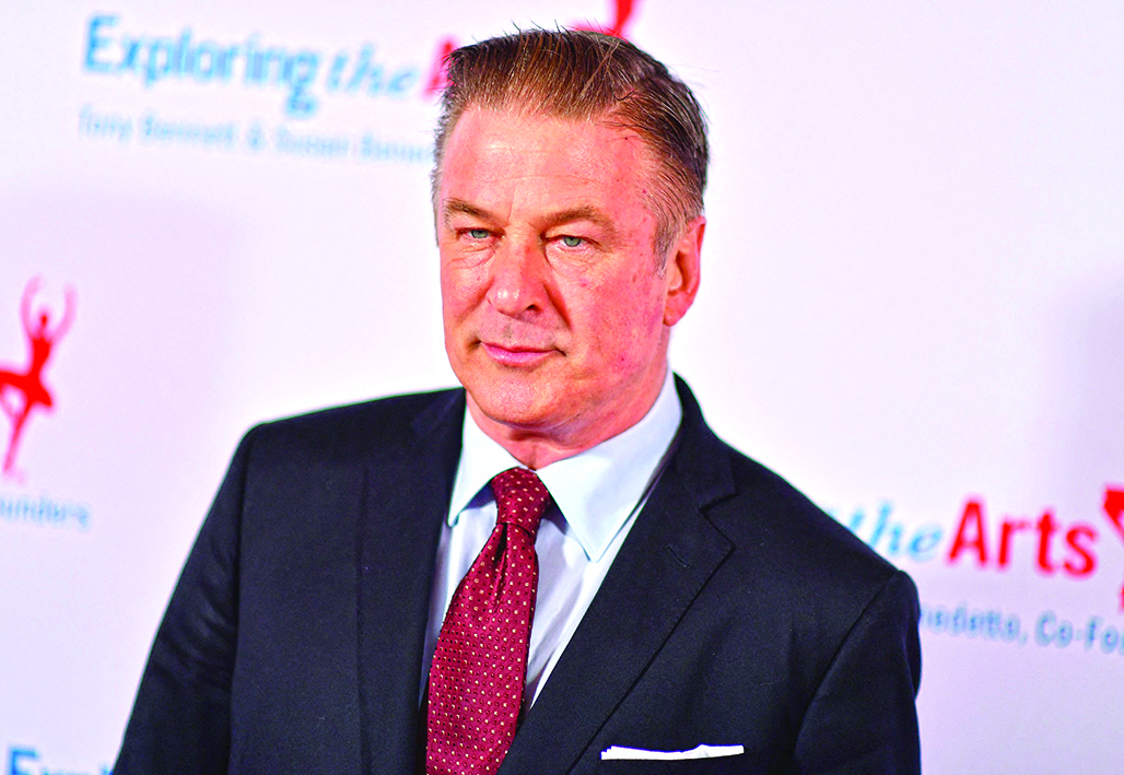 In this file photo actor Alec Baldwin attends the 'Exploring the Arts' 20th anniversary Gala at Hammerstein Ballroom in New York City.—AFP n
