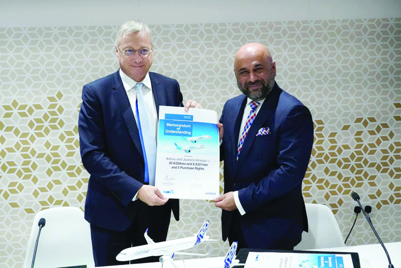 DUBAI: Rohit Ramachandran and Christian Scherer during the signing of the memorandum of understanding n