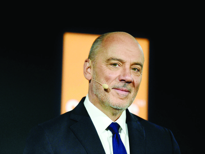 Orange's board will decide the future of CEO Stephane Richard following his conviction. - AFPn