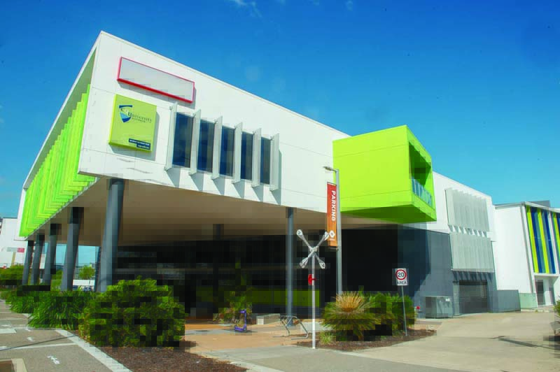 The Central Queensland University (CQU) building.n
