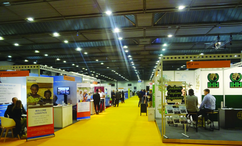BRUSSELS: A general view of AIDEX. - KUNA