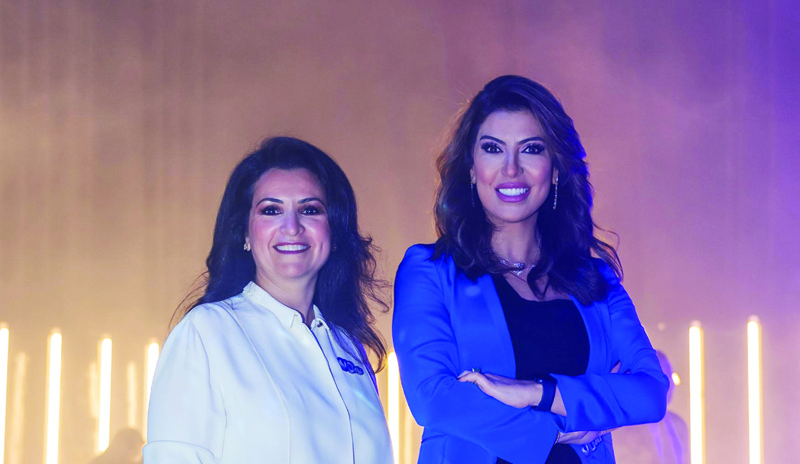 Sheikha Ohoud Al-Sabah and Riham Al-Ayyar n