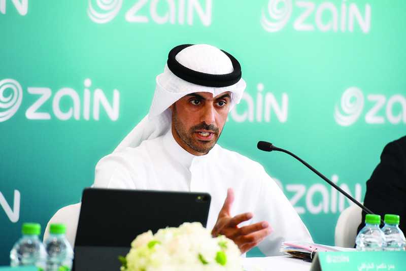 Zain Vice-Chairman and Group CEO Bader Al-Kharafi