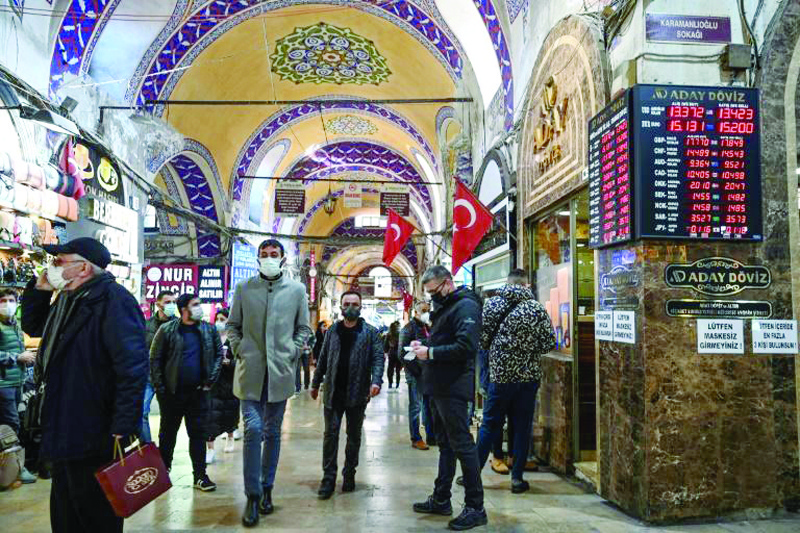 ANKARA: Turkey's annual inflation rate surged Friday above 20 percent. n
