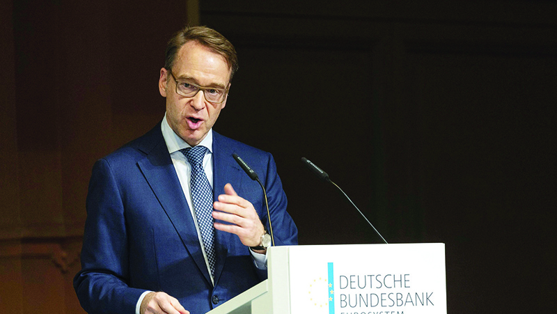 FRANKFURT: The Bundesbank expected Germany to grow by 4.2 percent in 2022 on a seasonally adjusted basis, down from a previous forecast of 5.2 percent, made in June this year, said Bundesbank President Jens Weidmann said.