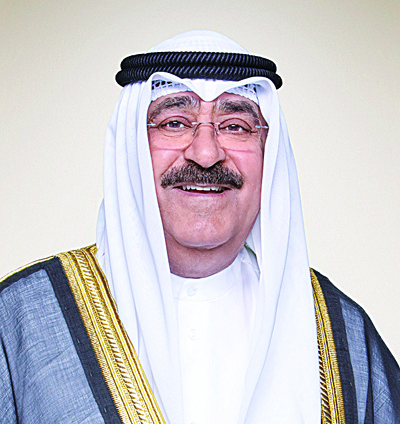 His Highness the Crown Prince Sheikh Mishal Al-Ahmad Al-Jaber Al-Sabahn