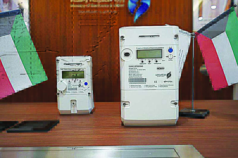 KUWAIT: The smart meters imported by Kuwait's Ministry of Electricity, Water and Renewable Energy. - KUNA photosn
