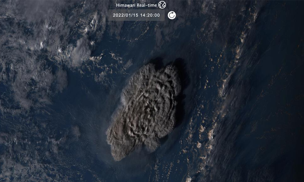 This satellite image taken by Himawari-8