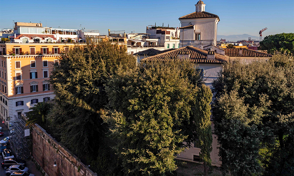 A general view of the Casino dell’Aurora di Villa Ludovisi Boncompagni, in Rome. —AFP photos