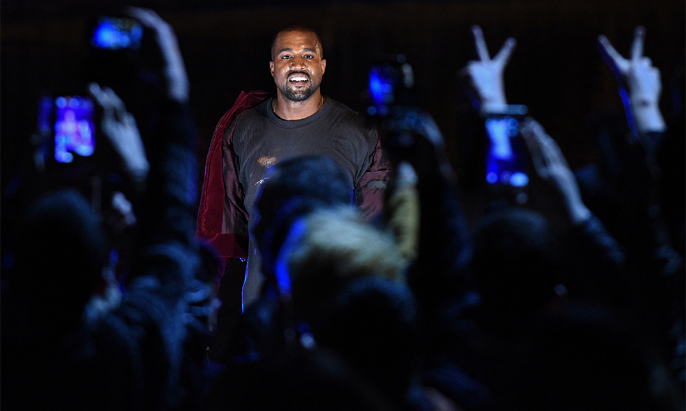 In this file photo, Kim Kardashian’s husband rapper Kanye West performs during his concert in central Yerevan early. The mercurial Kanye West anticipates traveling to Moscow later this year, according to a Billboard article published - a trip that will see him hold a Sunday Service performance and meet with President Vladimir Putin. —  AFP