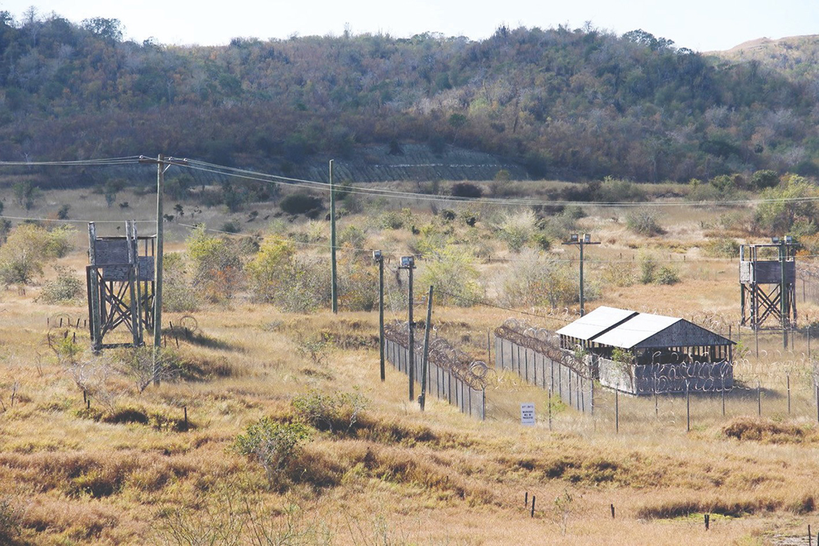 GUANTANAMO BAY NAVAL BASE, Cuba: In this file photo taken on January 27, 2017 the long-abandoned military detention center Camp X-Ray is seen at Guantanamo Bay. - AFP