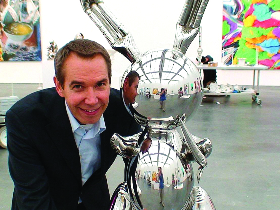 In this file photo Jeff Koons is seen.