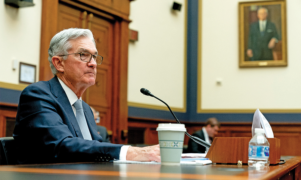 WASHINGTON: Federal Reserve Board Chair Jerome Powell testifies about ‘monetary policy and the state of the economy’ before the House Financial Services Committee in Washington, DC. — AFP
