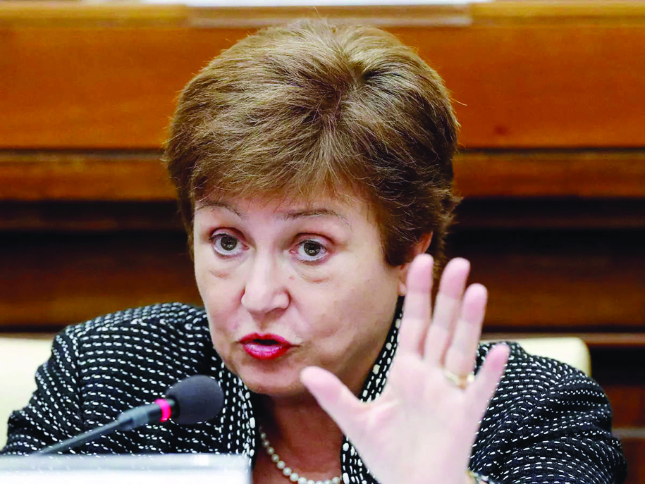 WASHINGTON: The war in Ukraine has undercut the global recovery, slowing expected economic growth in most countries in the world, IMF Managing Director Kristalina Georgieva said Thursday.